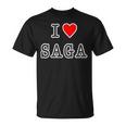 アイラブ・Saga 佐賀（I Love ハート）【47都道府県】ジモt ティ 地元 旅行 グッズ お土産 面白 Tシャツ