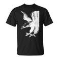 アメリカンイーグル ブラック ホワイト アメリカンパトリオット Tシャツ
