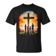 イエスキリストの十字架 – サンライズネイチャークリスチャン Tシャツ