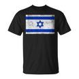 イスラエル国旗グラフィック メンズ レディース キッズ Tシャツ