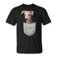 イタリアングレイハウンド ウィペットチェストバッグ 犬の飼い主用 Tシャツ