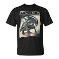 エイリアンxenomorphイラストポスター。 Tシャツ