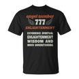 エンジェルナンバー777エンライトメント数秘術パーソナルナンバー777 Tシャツ