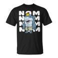 オーシャンキング シャーク ハングリーシャーク キング Eat Now Nom Tシャツ
