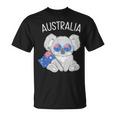 オーストラリアの国旗がかわいいコアラ Tシャツ