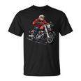 オートバイ アメリカン バイク おもしろ パロディ バイカー トランプ ライダー クルーザー モーターサイクル No3 Tシャツ