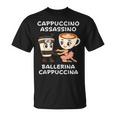 カプチーノ アサシーノ バレリーナ イタリアン ブレイン ミーム キッズ Tシャツ