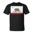 カリフォルニア州「ベアリパブリック」州旗 Tシャツ