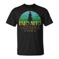 カリフォルニア州パロアルト-エルパロアルトツリー Tシャツ