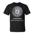 カルダノcardano暗号通貨 月へto The Moon 分散型金融 Defi ブロックチェーン Tシャツ