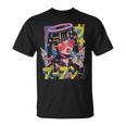 カワイイ ストリートウェア ヒップホップ Hip Hop サイバーパンク エンジェル テックウェア マンガ アニメ Tシャツ