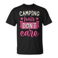 キャンピングヘア Don't Care Tシャツ