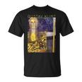 グスタフ・クリムト パラス・アテネ アーティスト向け 長袖tシャツ Tシャツ