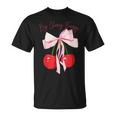 コケット さくらんぼのリボン ビッグチェリー エネルギー キュート コケット Tシャツ