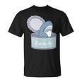 サメの缶詰め Tシャツ