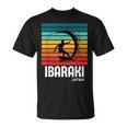 サーフ 茨城 日本 ビーチ ヴィンテージ レトロ サーフィン Tシャツ
