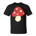 シンプルでキュートなキノコのグラフィック Cute Mushroom Tシャツ