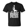 スタンドアップ パドリングボード ミーティングup 犬upボード パドリング Tシャツ
