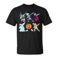 ダビングハロウィン骨格の魔女ヴァンパイアゴーストモンスター Tシャツ