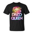 ディスコクイーン-70年代のディスコをテーマにしたヴィンテージ70年代のコスチューム Tシャツ