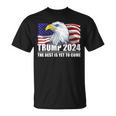 トランプ 2024年 イーグル アメリカ国旗 ドナルド・トランプ選挙 2024年 Tシャツ