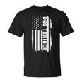 ドッグトレーナー アメリカ国旗 愛国的な犬の訓練 Tシャツ