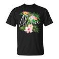 ハワイアンハイビスカスの花 アロハ Tシャツ