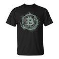 ビットコイン Btcシンボル 暗号とビットコイン Tシャツ