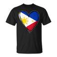 フィリピン独立記念日 I Love Philippines 国旗 ハート Tシャツ