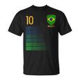 ブラジル国旗 ブラジルのプライド愛好家 Tシャツ