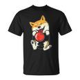 ボウリング 柴犬 犬 ポケット カワイイ ボウラー メンズ レディース キッズ Tシャツ