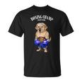 ボクシングチャンピオン ラブラドールレトリバー 犬 Tシャツ
