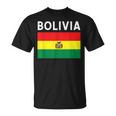 ボリビア ボリビア国旗 Tシャツ