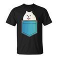 ポメラニアン 犬 胸ポケット ドイツ スピッツ Tシャツ