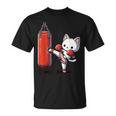 ムエタイ猫、キックボクシング Tシャツ