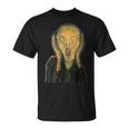 ムンクの叫び《切り抜き》【世界の名画】エドヴァルド・ムンク Munch 美術館アート Tシャツ