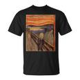 ムンクの叫び【世界の名画】エドヴァルド・ムンク Edvard Munch 美術館アート Tシャツ