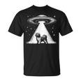 ラサ・アプソ・マム・ダッド・ドッグ-面白いエイリアンufo Tシャツ
