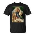 ラファエロのシスティーナ・マドンナ1513 Tシャツ