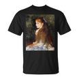 ルノワール／可愛いイレーヌ【世界の名画】（高精細画質）Renoir 美術館アート Tシャツ
