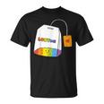 レインボーティーカップ Lgbtea Pride 愛らしいlgbtqプライド月間。 Tシャツ