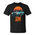 レトロ Jdm 和 ドリフト レーシング チューニング 車 東京 スカイライン Tシャツ