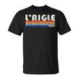 レトロ ヴィンテージ 70年代80年代スタイル L'aigle フランス Tシャツ