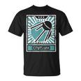 レトロソビエトプロパガンダスプートニクソ連ロシア語 Tシャツ