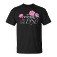 ヴィンテージ 1950 ピンクローズ 75歳 75歳 誕生日 母の日 Tシャツ