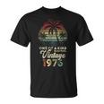 ヴィンテージ 1976年 誕生日 49歳 ヤシの木 レトロ Tシャツ
