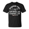 ヴィンテージ 1980年代ホラー映画ファン Cw クリスタル レイクスラッシャーフィルム Tシャツ