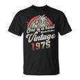 ヴィンテージ1975バースデー50年パームツリー レトロ Tシャツ