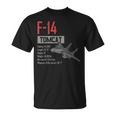 ヴィンテージf-14トムキャット戦闘機ジェット軍事航空ギフト Tシャツ