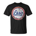 ヴィンテージカーessoガソリンスタンドメンズとレディース。 Tシャツ